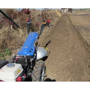 Building raised beds with the Swivel Rotary Plow