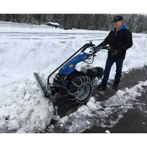 The Snow Blade Weight installs along the top of the Snow Blade with the existing nuts and bolts.