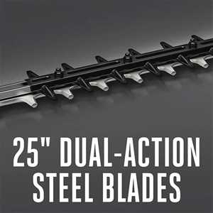 DUAL-ACTION LASER CUT STEEL BLADES